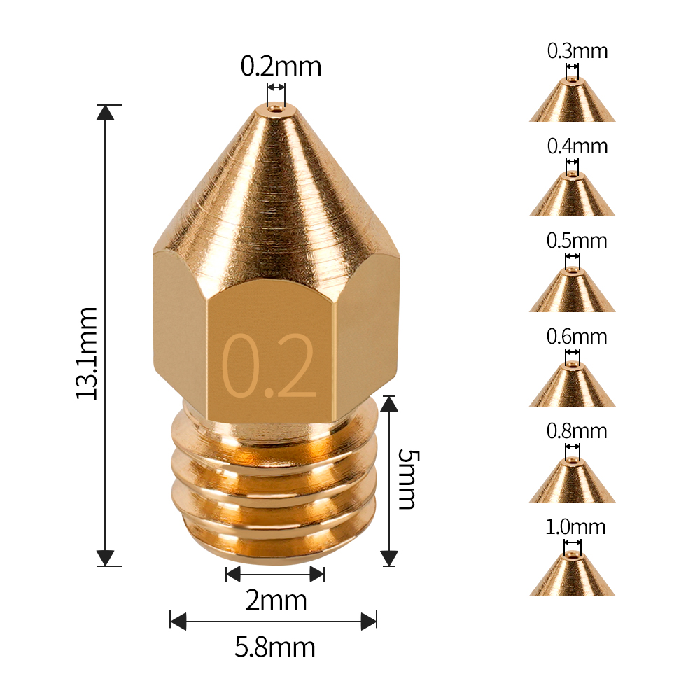 MK7 MK8 Meme 0.4mm 0.3mm 0.2mm - 3D Printing Industry incelemesi ve fiyatı