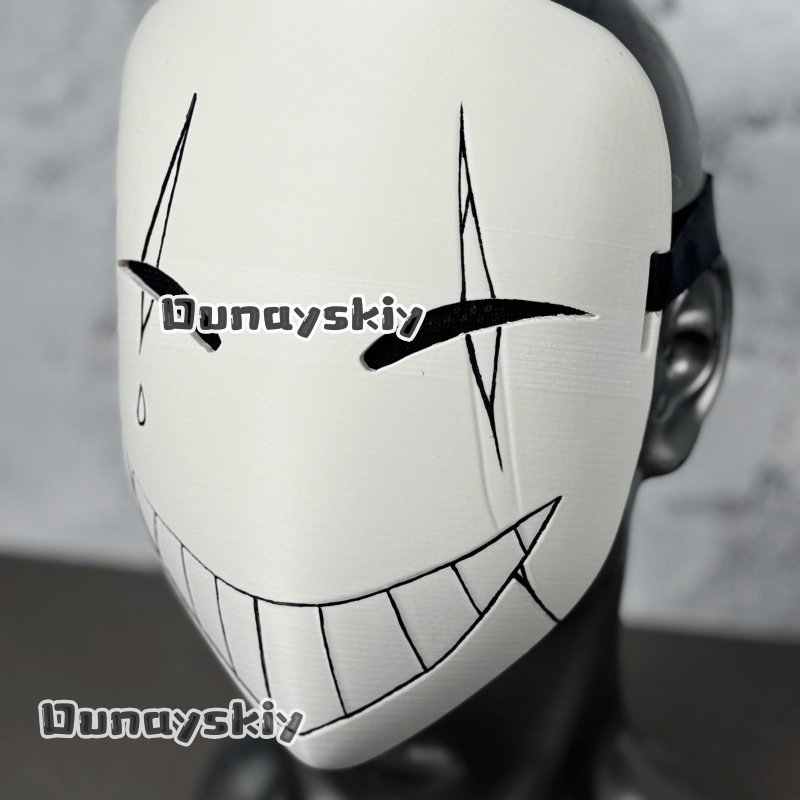 Anime Oyunu Sirk Cosplay Kostü - 3D Printing Mask incelemesi ve fiyatı