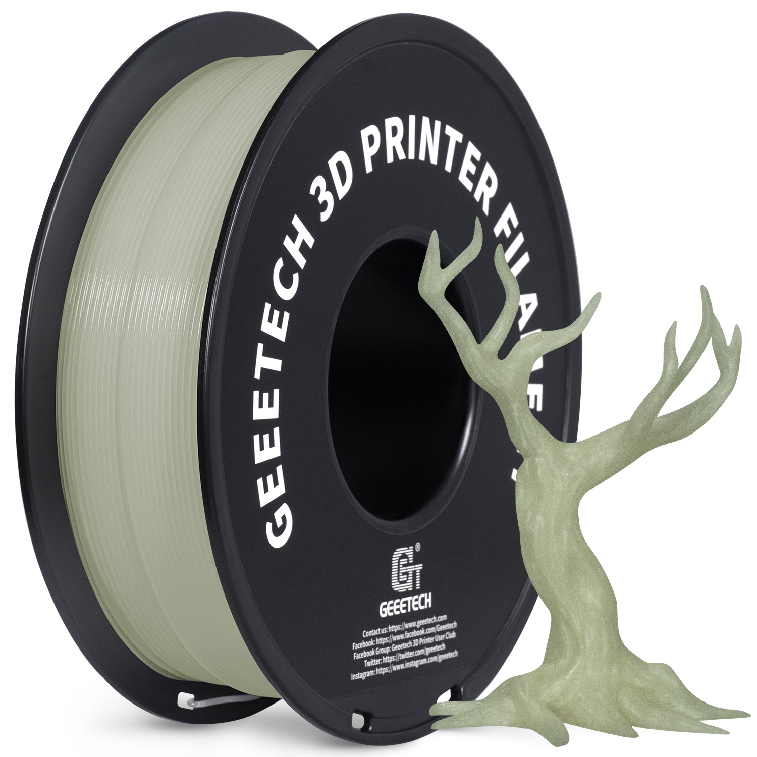 GEEETECH Aydınlık PLA Filament - 3D Printing Nylon incelemesi ve fiyatı