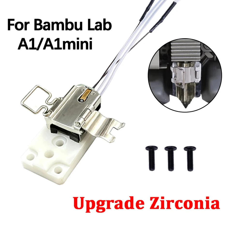 Bambu Lab A1/A1mini Hotend içi - 3D Printing Bambu Lab incelemesi ve fiyatı